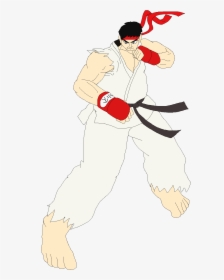 Ryu Ssb18 - Cartoon, HD Png Download, Free Download
