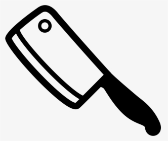 Meat Cleaver Comments - Butcher Knife Clipart, HD Png Download, Free Download