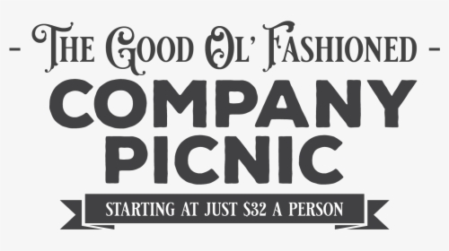 Old Fashioned Company Picnic, HD Png Download, Free Download