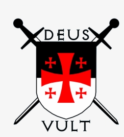 Crusaders Deus Vult Logo, HD Png Download, Free Download
