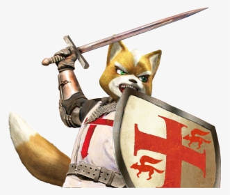 Sticker Starfox Fox Mccloud Assault Templier Chevalier - Templar Knight, HD Png Download, Free Download