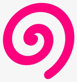 Spiral Pink Clip Art - Spirals Clip Art, HD Png Download, Free Download