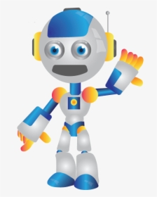 Robot Illustrator Vector Robot - Cartoon, HD Png Download, Free Download