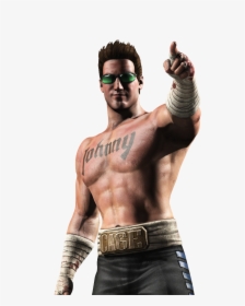 Cage Render Ios Mk - Johnny Cage Png, Transparent Png, Free Download