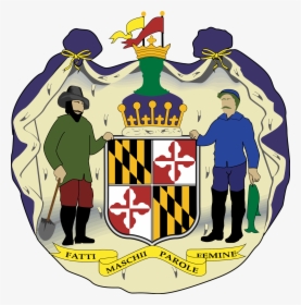 State Of Maryland Coat Of Arms, HD Png Download, Free Download