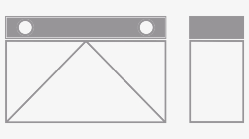 Stereo Console Table Icon - Triangle, HD Png Download, Free Download