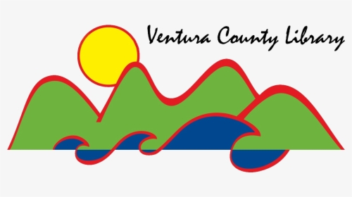Ventura County Library Logo, Green Mountains, Blue, HD Png Download, Free Download