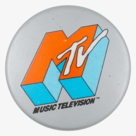 Mtv Silver Music Button Museum - Emblem, HD Png Download, Free Download