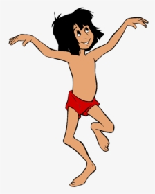 The Jungle Book Clipart Disney - Jungle Book Mowgli Dancing, HD Png Download, Free Download