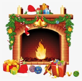 Transparent Christmas Fire Place, HD Png Download, Free Download