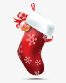 Christmas Fireplace Stockings Clipart - Christmas Stocking Vector Png, Transparent Png, Free Download