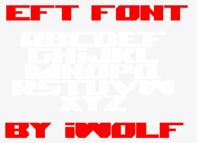 Escape From Tarkov Font , Png Download - Colorfulness, Transparent Png, Free Download