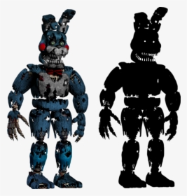 Nightmare Bonnie Action Figure, HD Png Download, Free Download