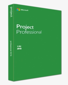 Project Professional 2019 Key Global - Microsoft Project 2019 Box, HD Png Download, Free Download