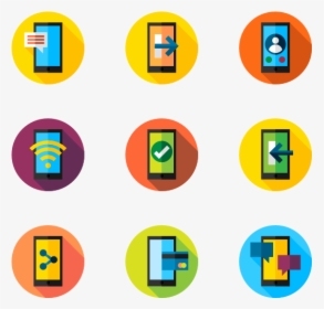 35 Mobile Phone Function Icon Packs - Fun Mobile Phone Icon, HD Png Download, Free Download