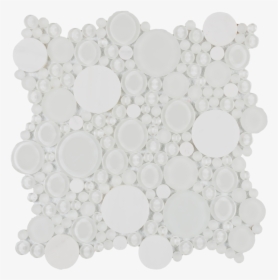 Oompa Carrara Multi Size Round Shape Pure White Glass - Circle, HD Png Download, Free Download