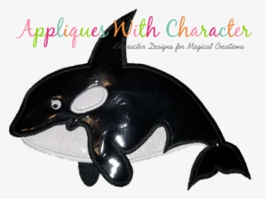 Ocean Whale Applique Design - Killer Whale, HD Png Download, Free Download