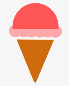 Ice, Cream, Waffle, Sweet, Cone, Raspberry, Strawberry - Ice Cream Cone, HD Png Download, Free Download