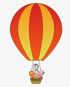 Clip Art Hot Air Balloons Cartoon - Hot Air Balloon Clipart Png, Transparent Png, Free Download