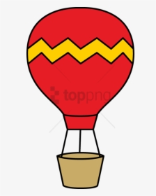 Deflated Balloon Png - Clipart Hot Air Balloons, Transparent Png, Free Download