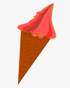 Wild-berry Ice Cream Cone Clip Arts - Ice Cream Clip Art, HD Png Download, Free Download