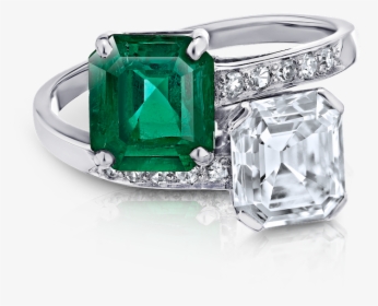 Green Diamond Ring Png, Transparent Png, Free Download