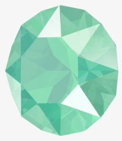 Mint Green Diamond Png, Transparent Png, Free Download