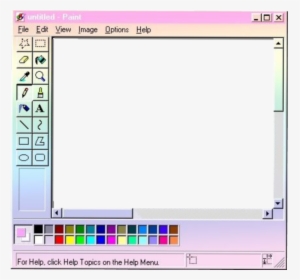 Tumblr Cerceve Aesthetic Computer Paint Ms Paint Windows 00 Hd Png Download Kindpng