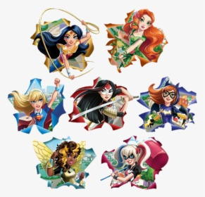 Transparent Dc Superhero Girls Png - Dc Super Hero Girls Stickers, Png Download, Free Download