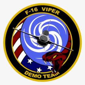 Acc F-16 Demo Team Patch, HD Png Download, Free Download