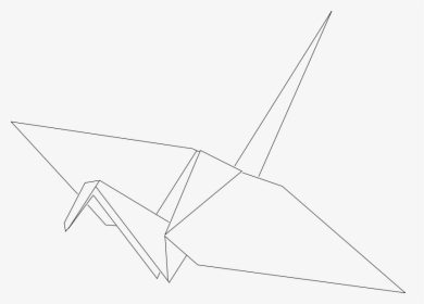 Origami Crane - Paper Cranes Transparent Background, HD Png Download, Free Download
