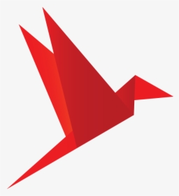 Origami Vector - Origami Bird Icon Png, Transparent Png, Free Download