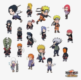 Chibi Anime Characters Naruto, HD Png Download, Free Download