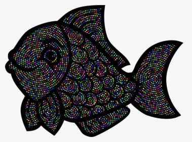 Fish,stained Glass,drawing - Clipart Pictures Of Fishes, HD Png Download, Free Download