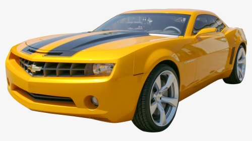 Yellow Camaro Png Clip Art - Bumblebee Car Transformer Png, Transparent Png, Free Download