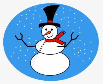 How To Draw Snowman - Easy Figure Drawing Snowman, HD Png Download, Free Download