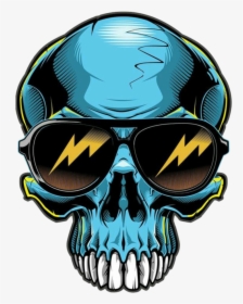#mq #blue #skull #skulls, HD Png Download, Free Download