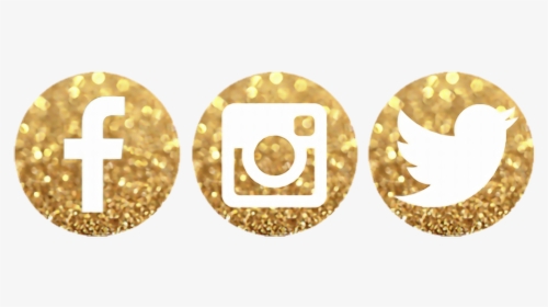 Thanks 4 Using, New Sticker In Making Follow Me @eriqnas92 - Gold Social Media Logos Png, Transparent Png, Free Download