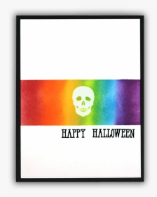 Halloween Mirror Hero Arts Card By Understand Blue - Skull, HD Png Download, Free Download