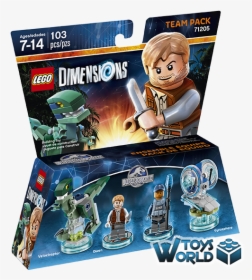 Lego Dimensions Teampack - Lego Dimensions Jurassic World Team Pack, HD Png Download, Free Download