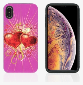 Iphone Xs Max Mm Fancy Design Heart, HD Png Download, Free Download