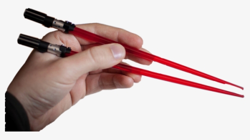 #chopsticks #lightsaber #red #hand #freetoedit - Wire, HD Png Download, Free Download