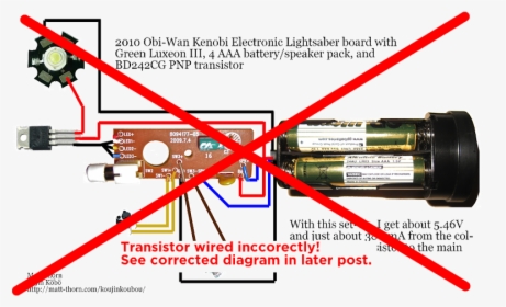 Lightsaber Transistor, HD Png Download, Free Download