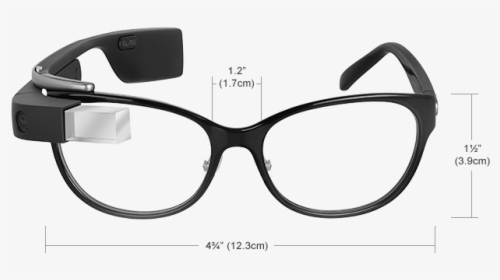 Dvf Made For Glass Smart Eyewear Google Glass Diane - Google Glass, HD Png Download, Free Download