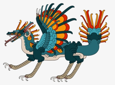 Ichtaca, A Quetzalcoatl/kukulkán Inspired Character, - Dragon Maya, HD Png Download, Free Download