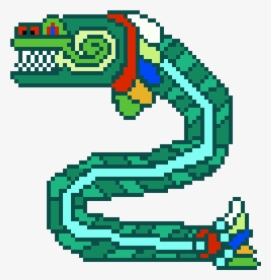 Quetzalcoatl Pixel Art, HD Png Download, Free Download
