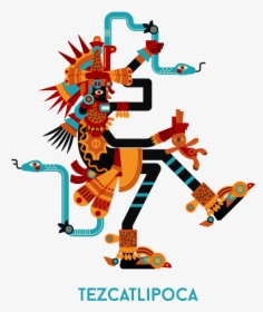 Tezcatlipoca & Quetzalcoatl On Behance - Tezcatlipoca Y Quetzalcoatl Png, Transparent Png, Free Download