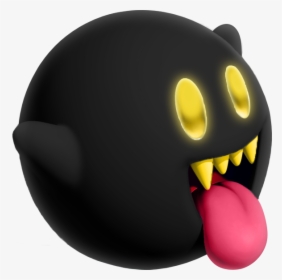 Transparent Boo Mario Png - Super Mario Galaxy Black Boo, Png Download, Free Download
