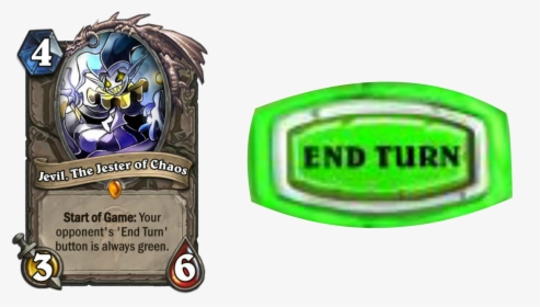 Hearthstone End Turn Button, HD Png Download, Free Download