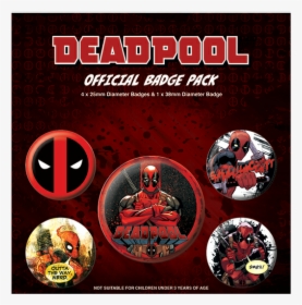 Deadpool Badge Pack, HD Png Download, Free Download